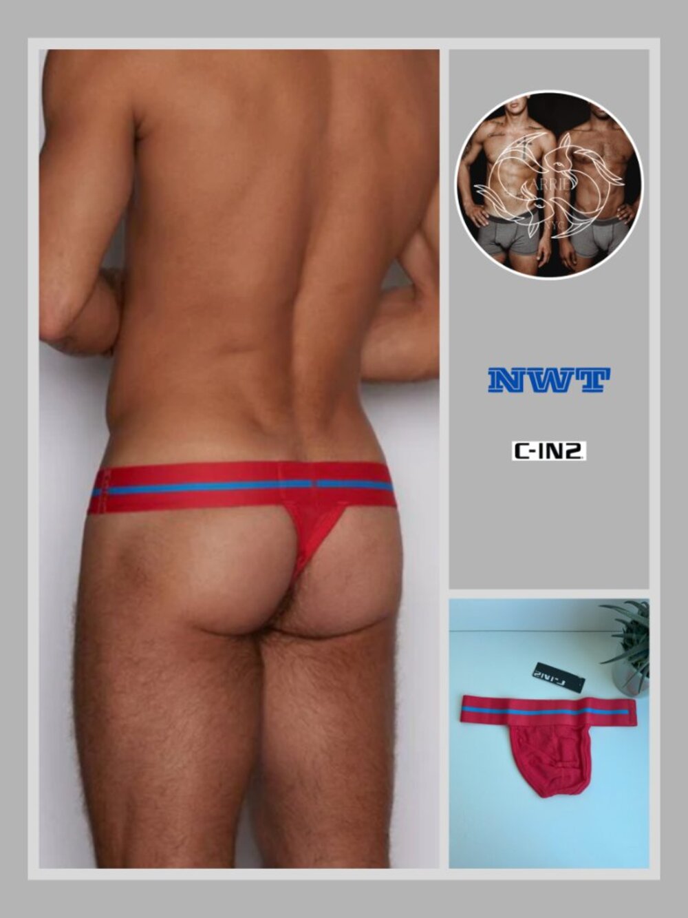 C-IN2 - Scrimmage - Thong - Rafa Red (M)